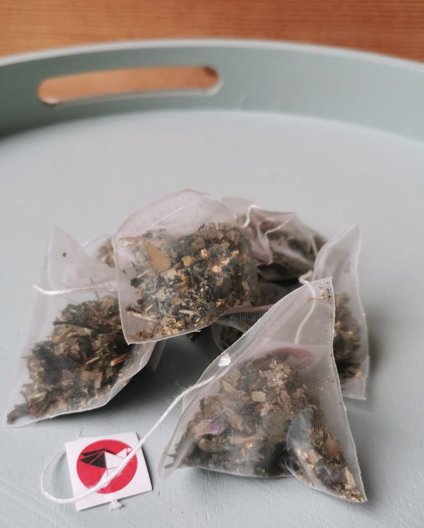 0130 - PYRAMIDENBEUTEL (33 Stk.) - JANSSENS  SYLTER-GRÜNE WELLE ® - 50 g