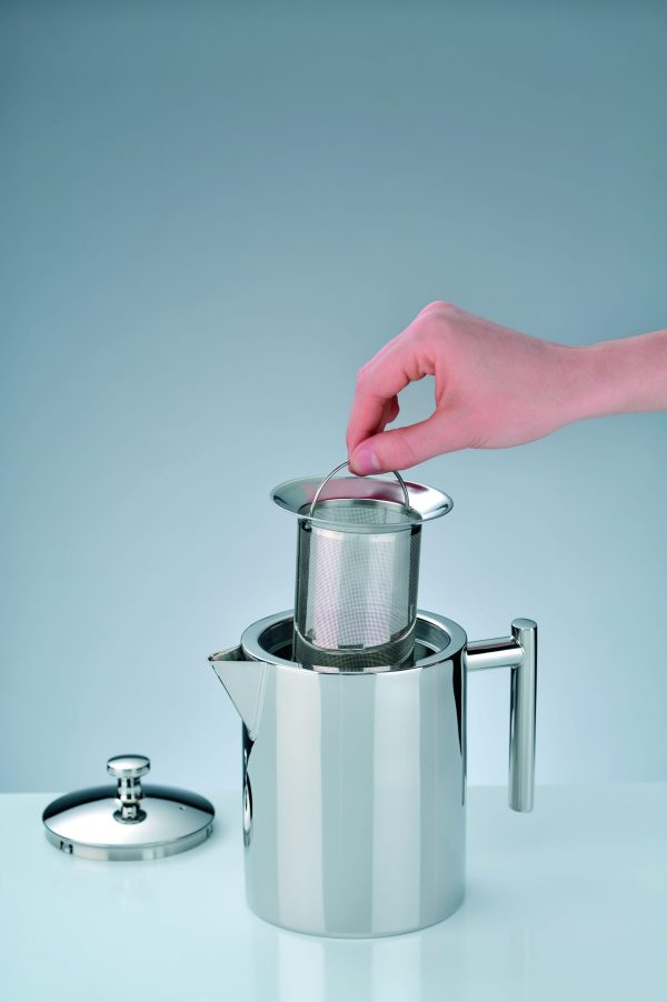 5701 - ALFI Teekanne - Edelstahl mit Sieb - 1,3 ltr.
