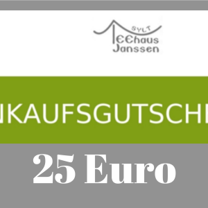Einkaufsgutschein 25 Euro