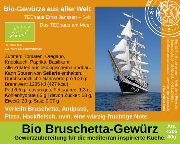 4205 - BIO BRUSCHETTA-GEWÜRZ - 40g