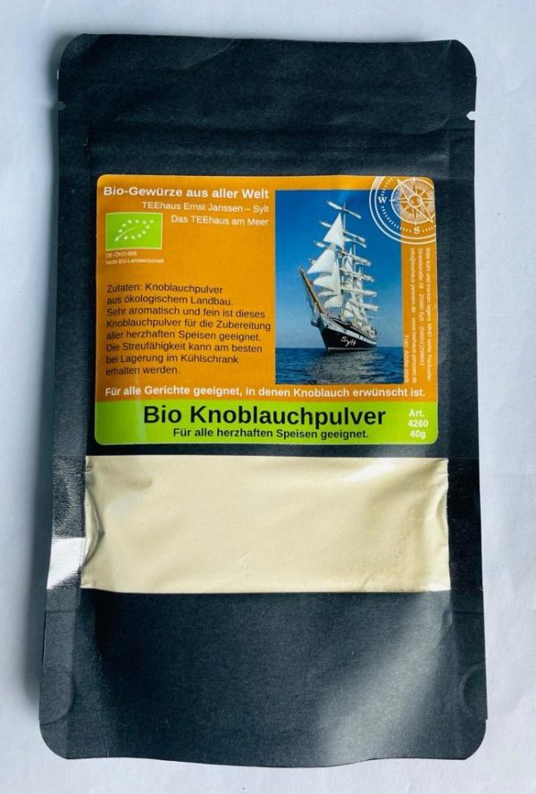 4260 - BIO KNOBLAUCHPULVER - 40g