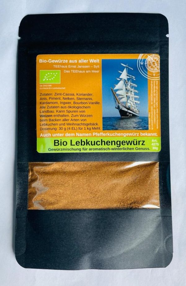 4275 - BIO LEBKUCHENGEWÜRZ - 30g