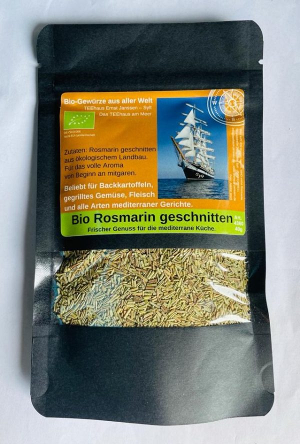 4360 - BIO ROSMARIN- GESCHNITTEN- 40g