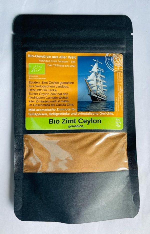 4370 - BIO ZIMT CEYLON - GEMAHLEN - 40g