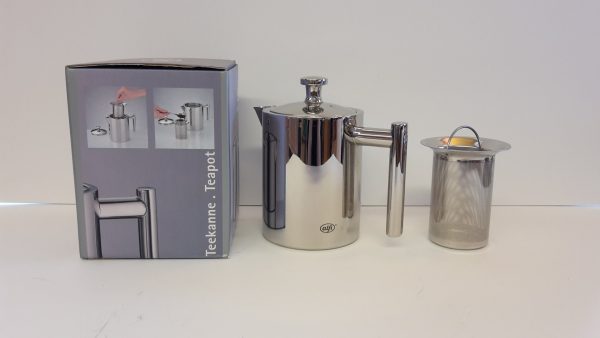 5702 - ALFI Teekanne - Edelstahl mit Sieb - 0,6 ltr.