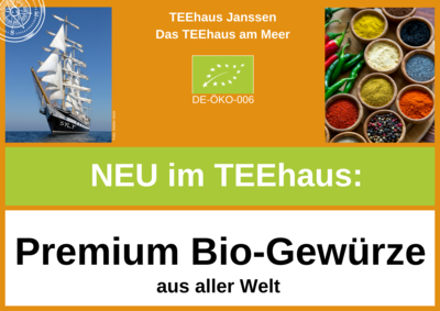 Premium BIO-Gewürze aus aller Welt